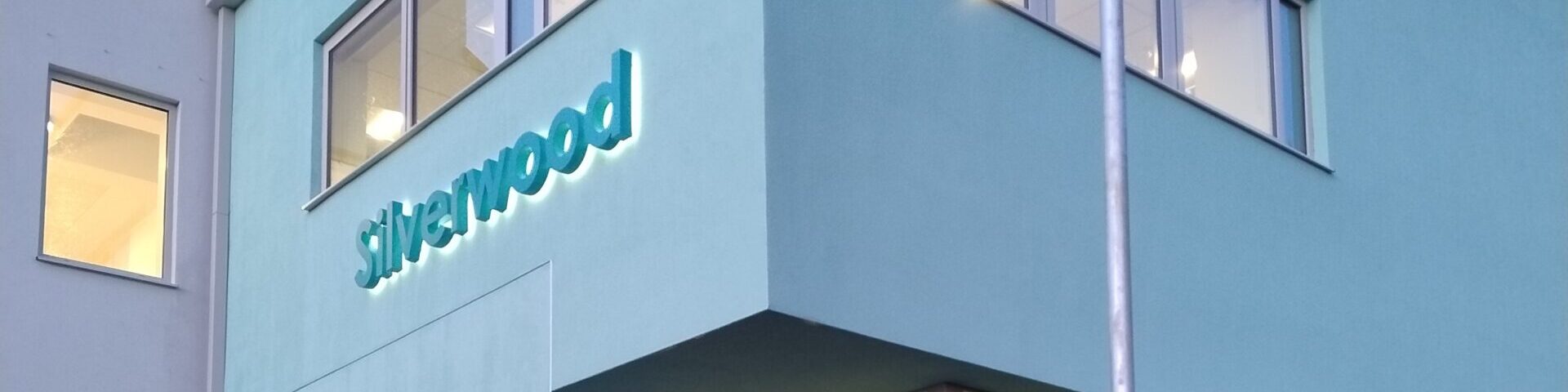 Entrance to Silverwood Mental Health Inpatient Service.