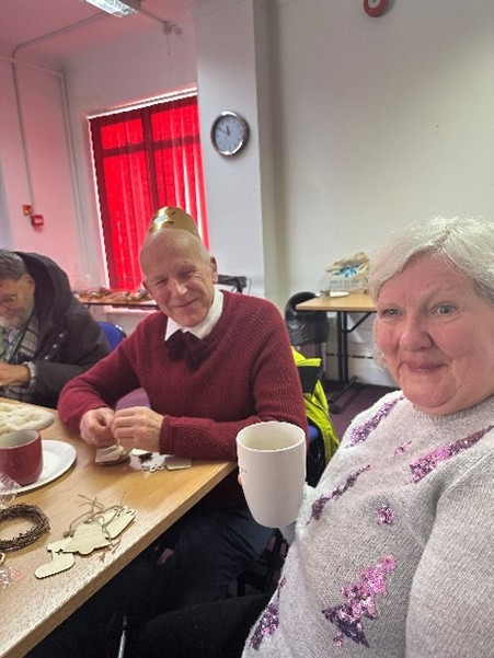 Coalition members Jean and Jonathan smiling 