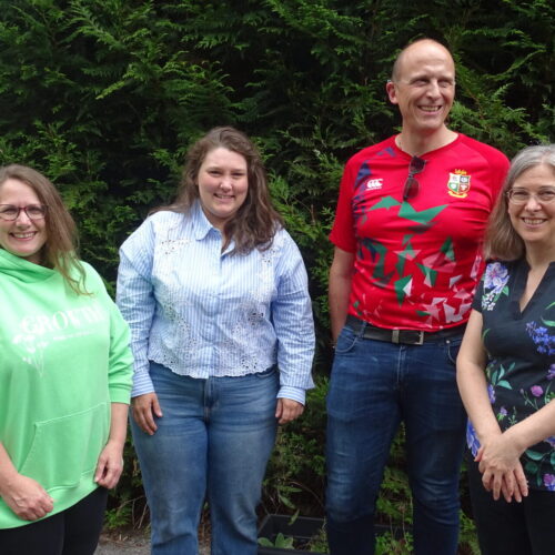 Staff from mental health team